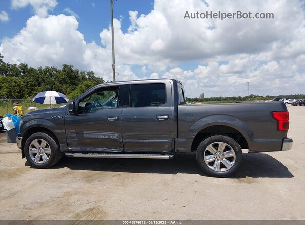 1FTEW1CP0JFD36832 2018 FORD F150 Gray Սալոնի 360 աստիճան տեսք