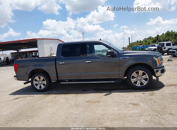 1FTEW1CP0JFD36832 2018 FORD F150 Gray Սալոնի հետևի տեսք