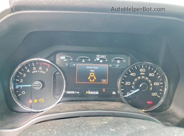 1FTEW1CP0JKD42623 2018 FORD F150 Gray Սարքավորումների վահանակի տեսք