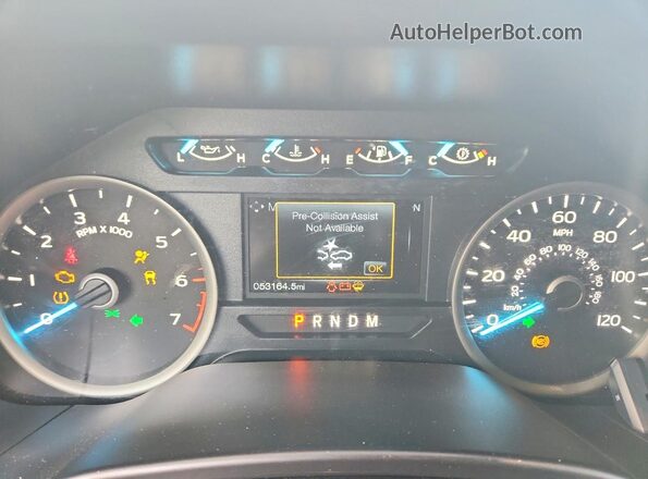1FTEW1CP0LFC78224 2020 FORD F150 Charcoal Widok zestawu wskaźników