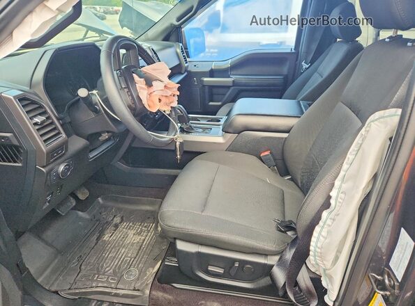 1FTEW1CP0LFC78224 2020 FORD F150 Charcoal Widok wnętrza z przodu