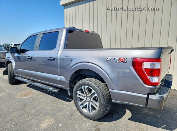 1FTEW1CP0MFC51106 2021 FORD F150 Gray Tył lewy