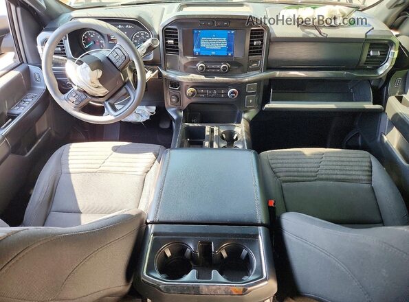 1FTEW1CP0MFC51106 2021 FORD F150 Gray Widok deski rozdzielczej