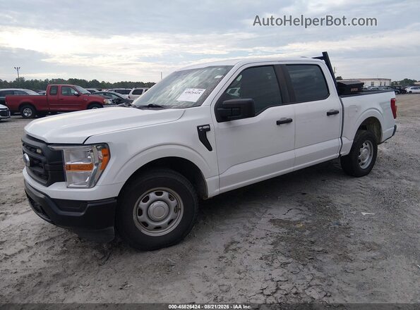 1FTEW1CP0NKD69925 2022 FORD F150 White Передня ліва чверть