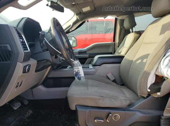 1FTEW1CP1GKD40985 2016 FORD F150 Red წინა სალონის ხედი