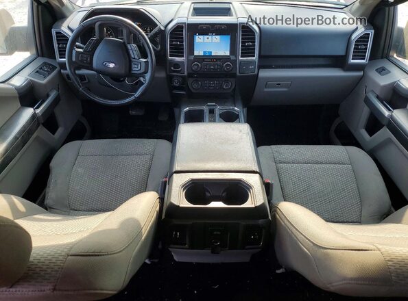 1FTEW1CP1GKD40985 2016 FORD F150 Red წინა პანელის ხედი