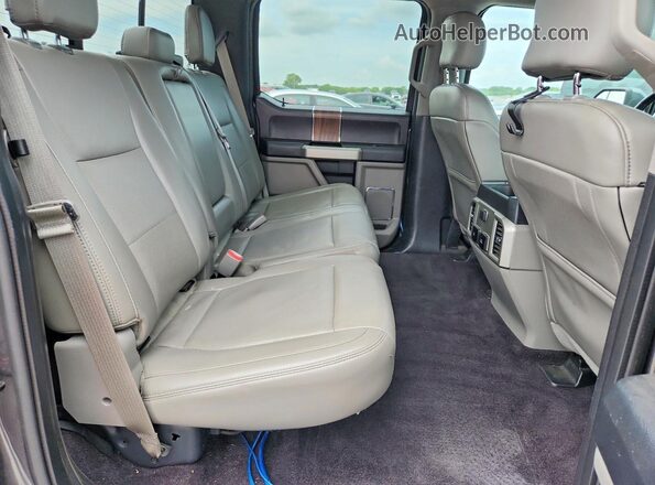 1FTEW1CP1HFB38772 2017 FORD F150 Charcoal Հետևի նստատեղերի տեսք