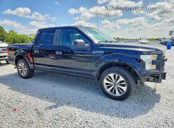 1FTEW1CP1HKC03935 2017 FORD F150 Black წინა მარჯვენა