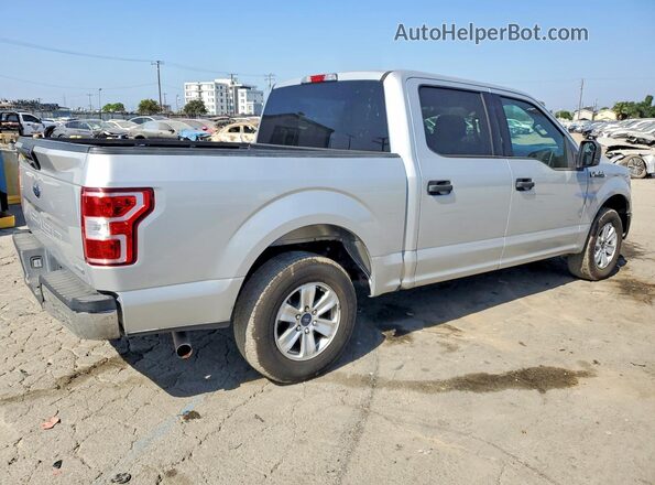 1FTEW1CP1JKC28176 2018 FORD F150 Silver Rear right
