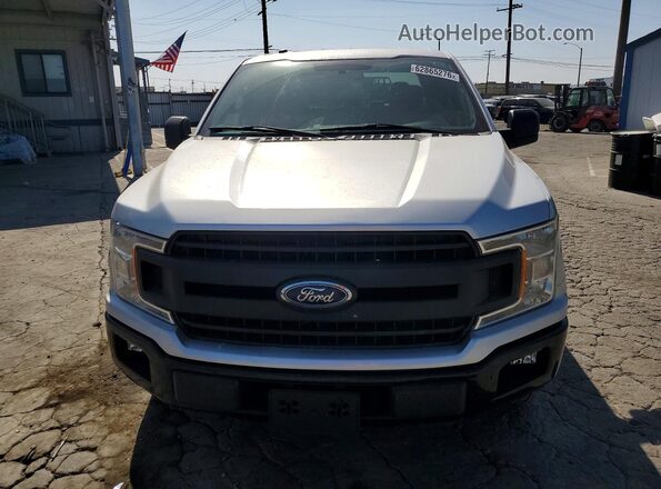 1FTEW1CP1JKC28176 2018 FORD F150 Silver Front view