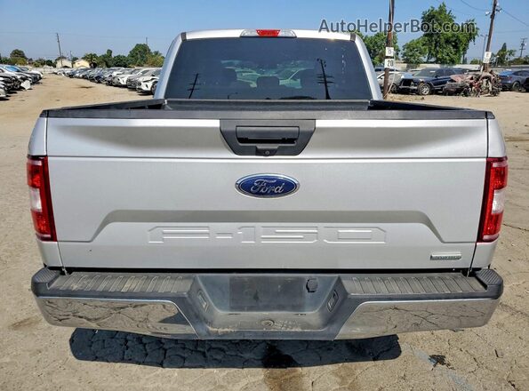 1FTEW1CP1JKC28176 2018 FORD F150 Silver Rear view