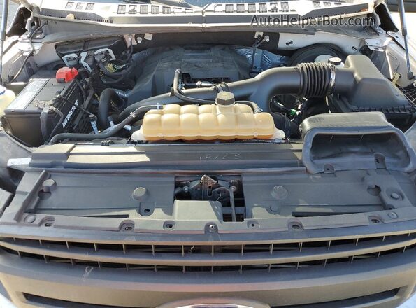1FTEW1CP1JKC28176 2018 FORD F150 Silver Rear interior view
