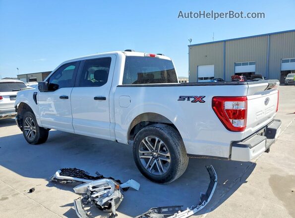 1FTEW1CP1MKD68930 2021 FORD F150 White Задня ліва чверть