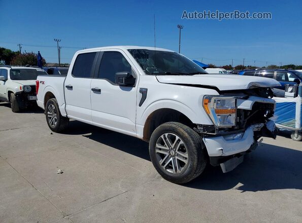 1FTEW1CP1MKD68930 2021 FORD F150 White Передня права чверть