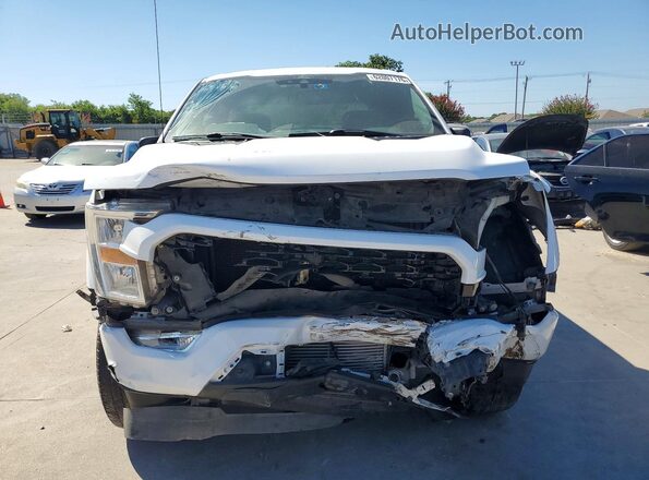 1FTEW1CP1MKD68930 2021 FORD F150 White Вид спереду