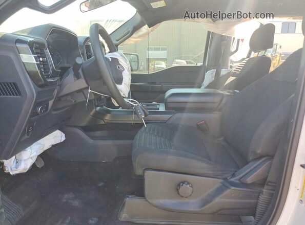 1FTEW1CP1MKD68930 2021 FORD F150 White Вид салону спереду