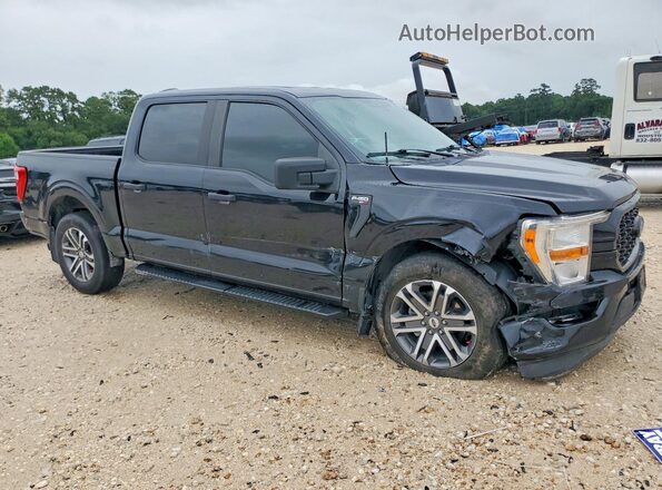 1FTEW1CP1MKF12315 2021 FORD F150 Black Delantero derecho
