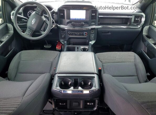 1FTEW1CP1MKF12315 2021 FORD F150 Black Vista del salpicadero