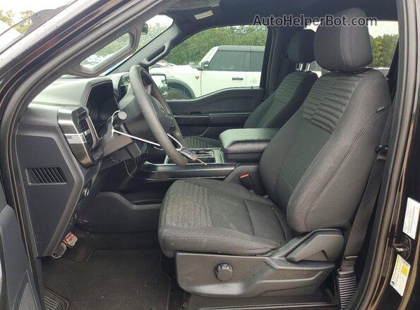 1FTEW1CP1MKF12315 2021 FORD F150 Black Vista interior delantera