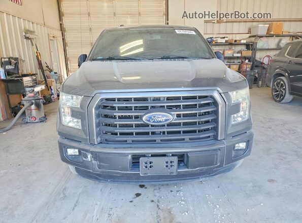 1FTEW1CP2GKD62977 2016 FORD F150 Gray Instrument cluster view