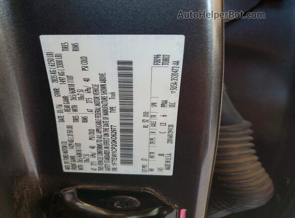 1FTEW1CP2GKD62977 2016 FORD F150 Gray 