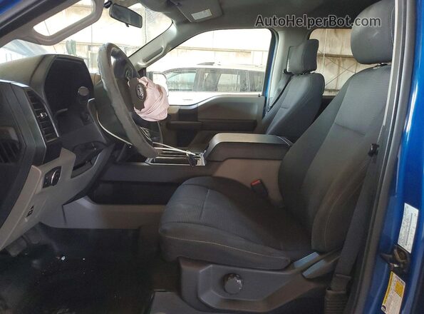 1FTEW1CP2HKC55560 2017 FORD F150 Blue Front interior view