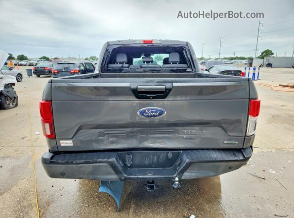 1FTEW1CP2JFB96427 2018 FORD F150 Silver Вид ззаду