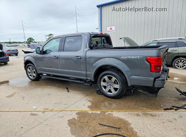 1FTEW1CP2JFB96427 2018 FORD F150 Silver Задня ліва чверть