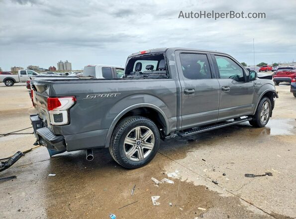 1FTEW1CP2JFB96427 2018 FORD F150 Silver Задня права чверть