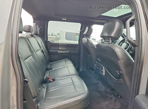 1FTEW1CP2JFB96427 2018 FORD F150 Silver Вид задніх сидінь