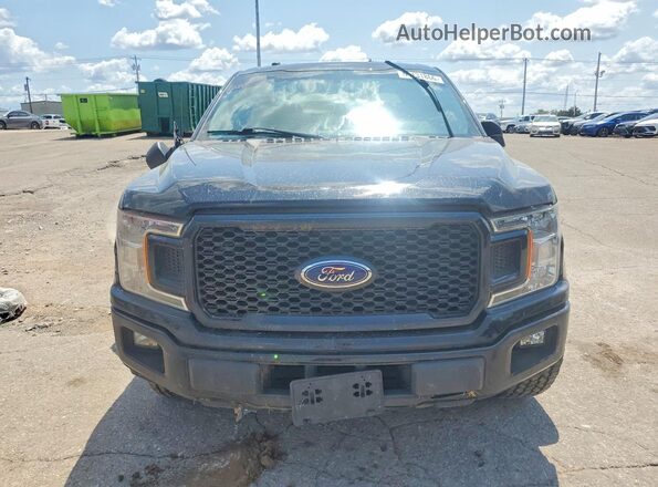 1FTEW1CP2JFC69070 2018 FORD F150 Черный Вид спереди