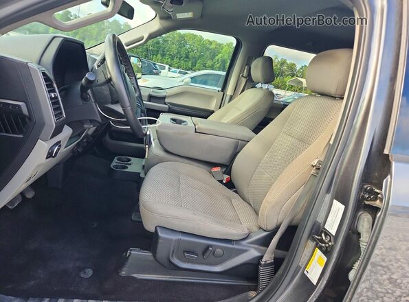 1FTEW1CP2KFA28501 2019 FORD F150 Black Vista interior delantera