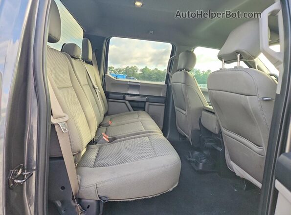 1FTEW1CP2KFA28501 2019 FORD F150 Black Vista de los asientos traseros
