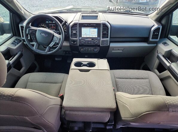 1FTEW1CP2KFA28501 2019 FORD F150 Black Vista del salpicadero