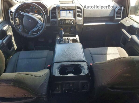 1FTEW1CP2KFB00216 2019 FORD F150 Silver Առջևի վահանակի տեսք