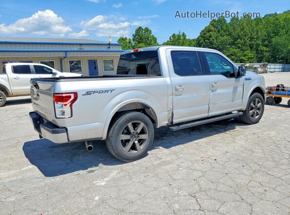 1FTEW1CP2KFB00216 2019 FORD F150 Silver Հետևի աջ