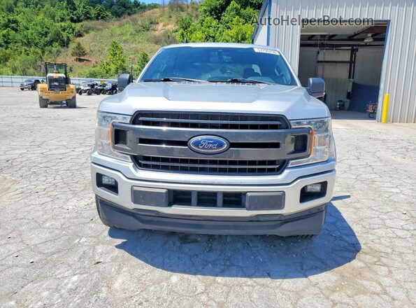 1FTEW1CP2KFB00216 2019 FORD F150 Silver Դիմացի տեսք