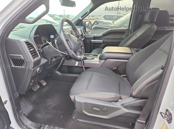 1FTEW1CP2KKD13044 2019 FORD F150 White წინა სალონის ხედი