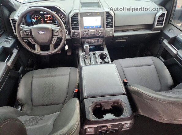1FTEW1CP2KKD13044 2019 FORD F150 White წინა პანელის ხედი