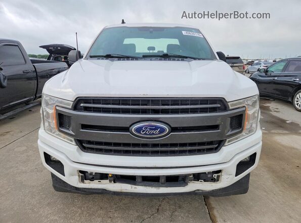 1FTEW1CP2KKD13044 2019 FORD F150 White წინა ხედი