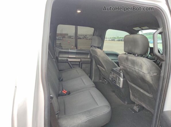 1FTEW1CP2KKD13044 2019 FORD F150 White უკანა სავარძლების ხედი