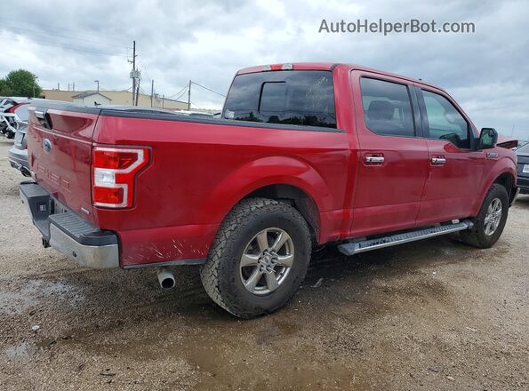 1FTEW1CP2LKD60317 2020 FORD F150 Red Trasero derecho