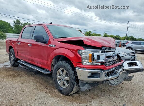 1FTEW1CP2LKD60317 2020 FORD F150 Red Delantero derecho
