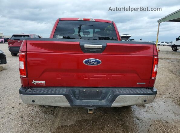 1FTEW1CP2LKD60317 2020 FORD F150 Red Vista trasera