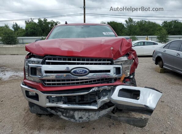 1FTEW1CP2LKD60317 2020 FORD F150 Red Vista interior de 360 grados