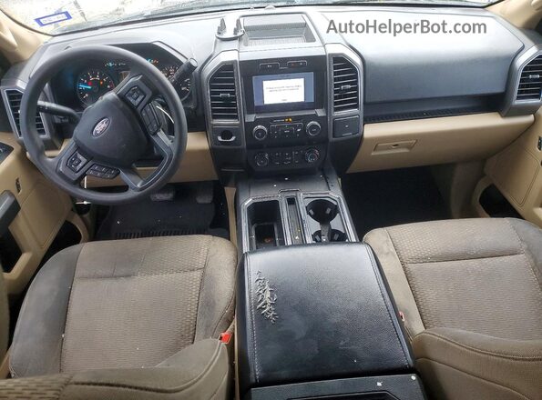 1FTEW1CP2LKD65663 2020 FORD F150 Gray Widok deski rozdzielczej
