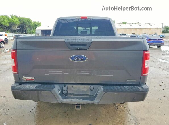1FTEW1CP2LKE86256 2020 FORD F150 Gray Rear view