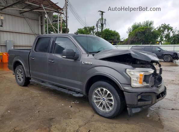 1FTEW1CP2LKE86256 2020 FORD F150 Gray Front right
