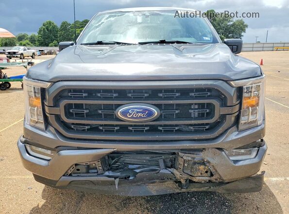 1FTEW1CP2NFA60045 2022 FORD F150 Gray Вид спереду