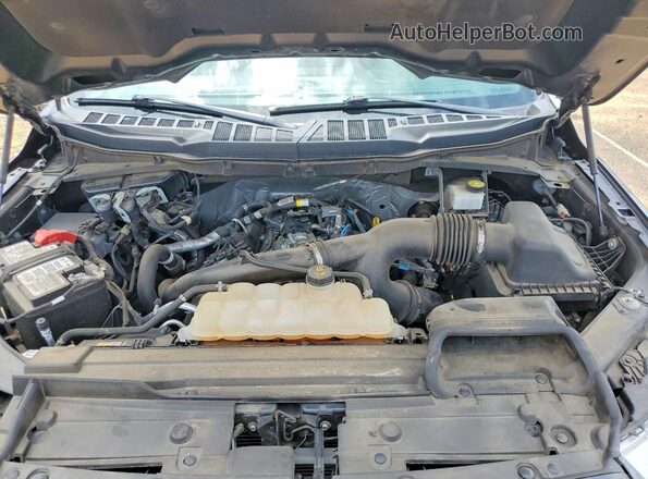 1FTEW1CP2NFA60045 2022 FORD F150 Gray Вид задньої частини салону